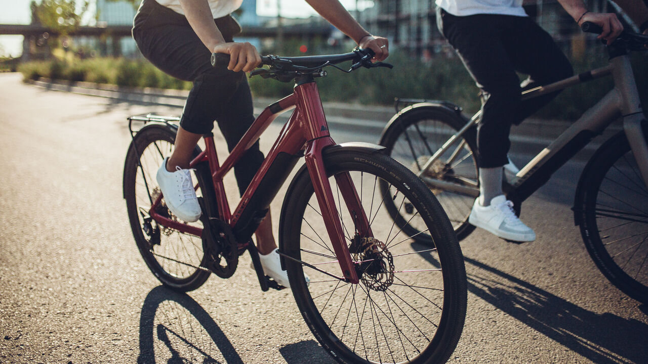 E-bike da città Canyon