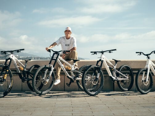 Fabio Wibmer’s Video Game bike check Fabio Wibmer’s Video Game bike check