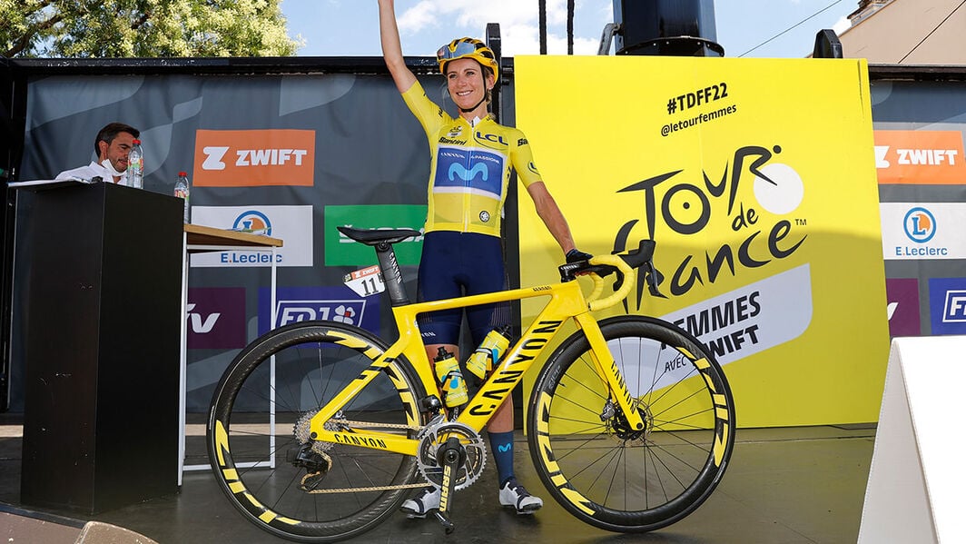 Bicicletas de carretera de los equipos profesionales de Canyon 