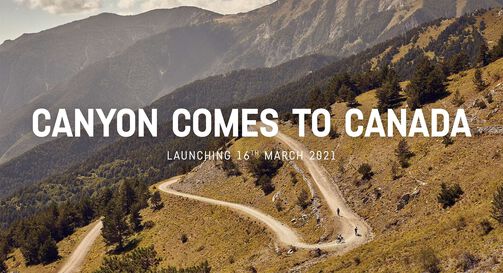 Canyon Bicycles announces arrival in Canada Canyon Bicycles announces arrival in Canada