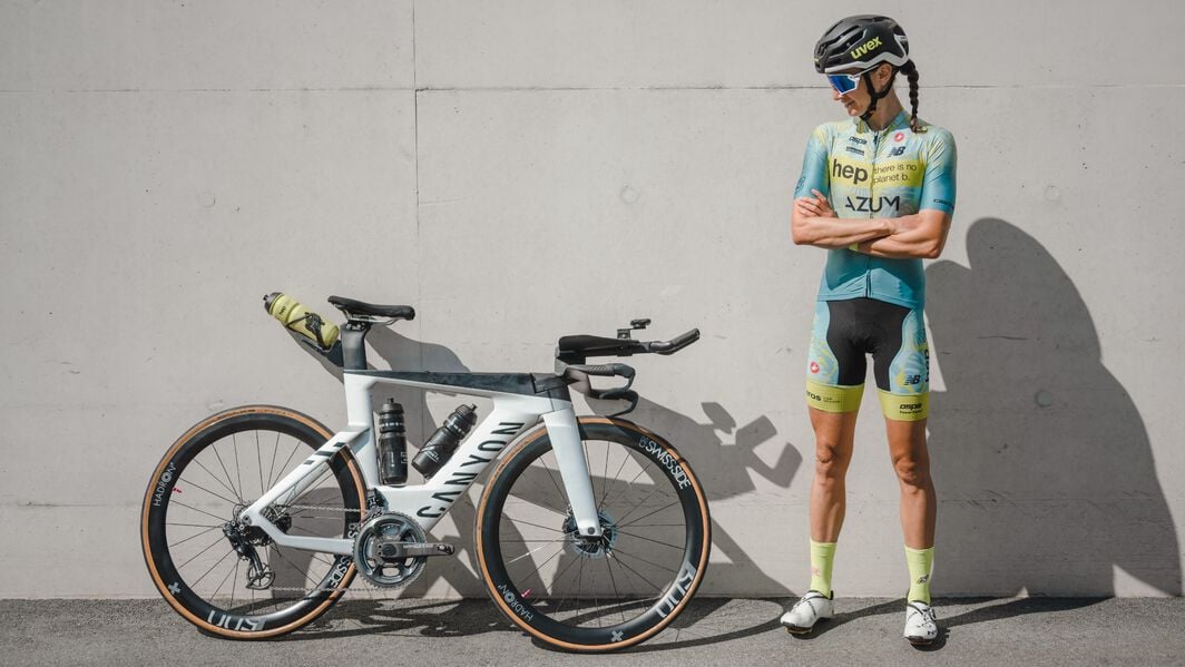 Laura Philipp mit dem Canyon Speedmax