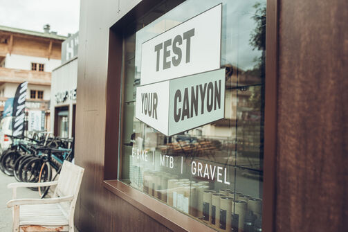 Test ride Canyon Bikes in Saalbach, Austria: with Sport Hagleitner Test ride Canyon Bikes in Saalbach, Austria: with Sport Hagleitner