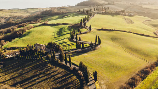 Itinerari gravel in Italia