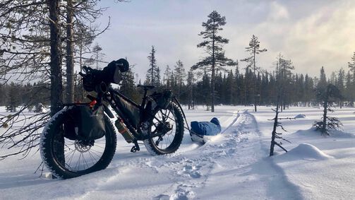 The best fat biking routes in Finland