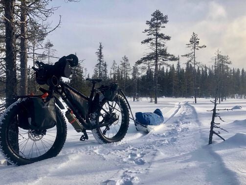 The best fat biking routes in Finland