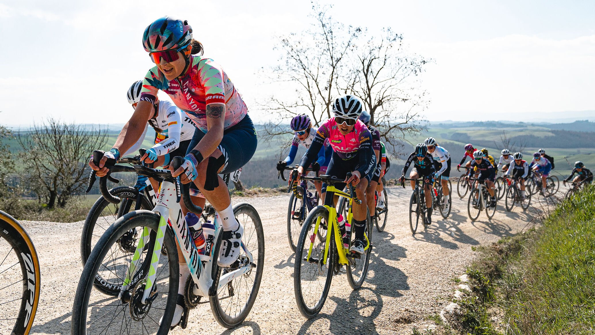 Soraya Paladin en la Strade Bianche Donne 2022 | &copy; Thomas Maheux