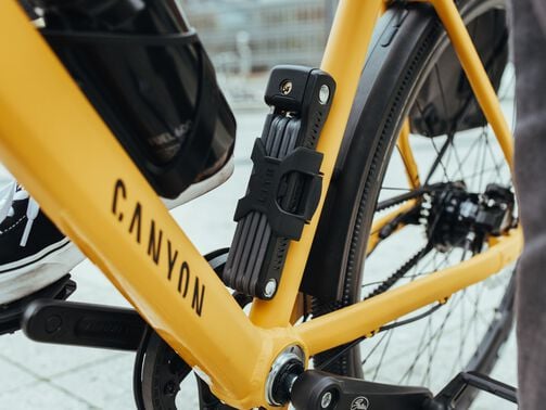 Dein Fahrrad abschließen Dein Fahrrad abschließen