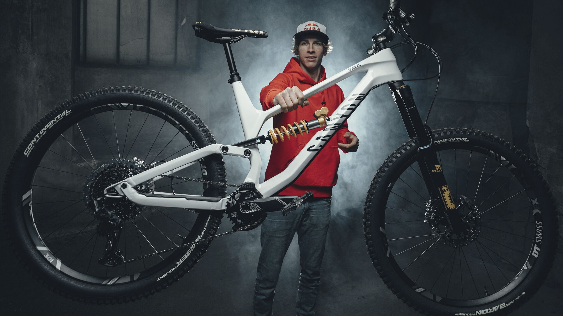 Canyon trial bike top x fabio wibmer
