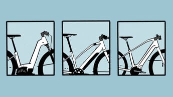 Dieses Bike gibt es in verschiedenen Rahmenformen. Dieses Bike gibt es in verschiedenen Rahmenformen.