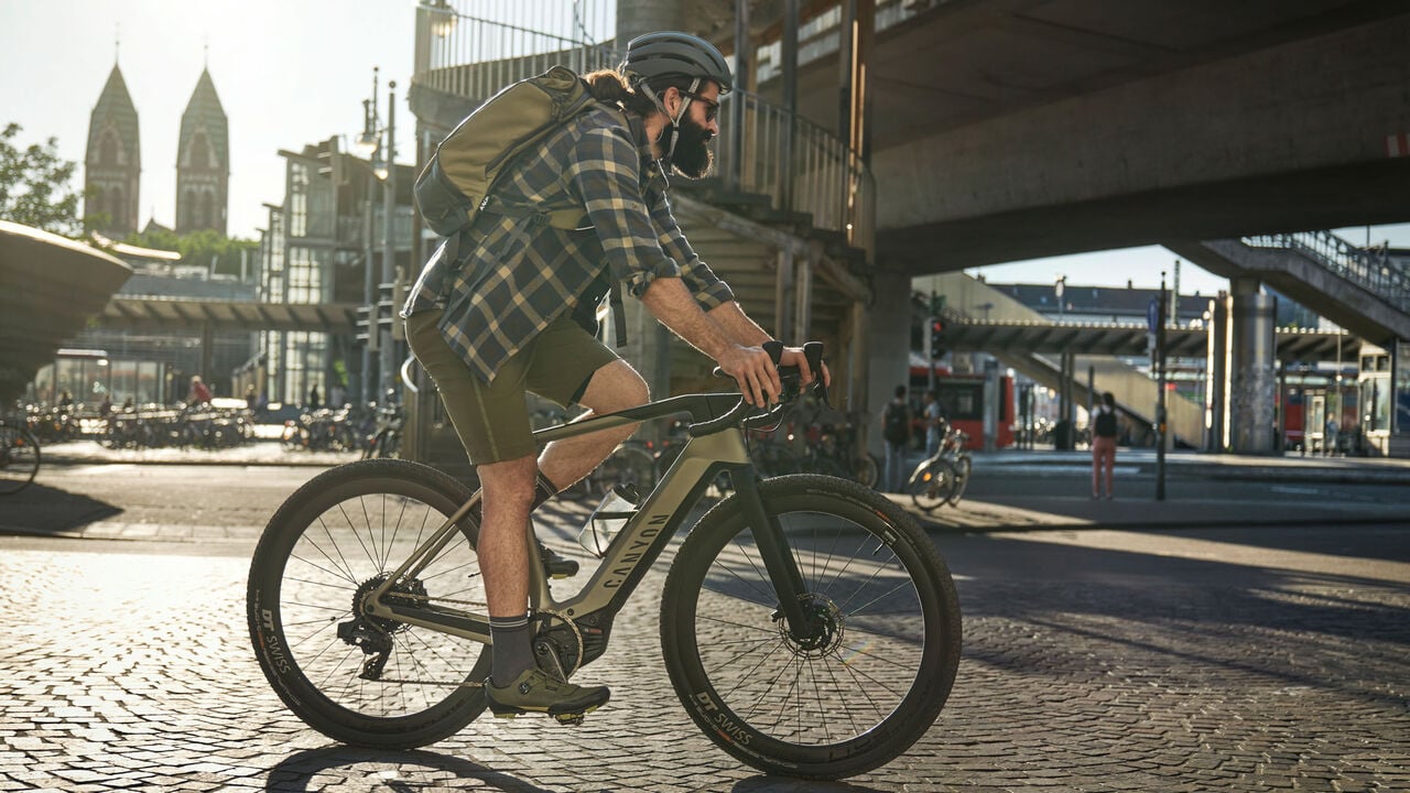 Canyon Grail:ON electric gravel bike