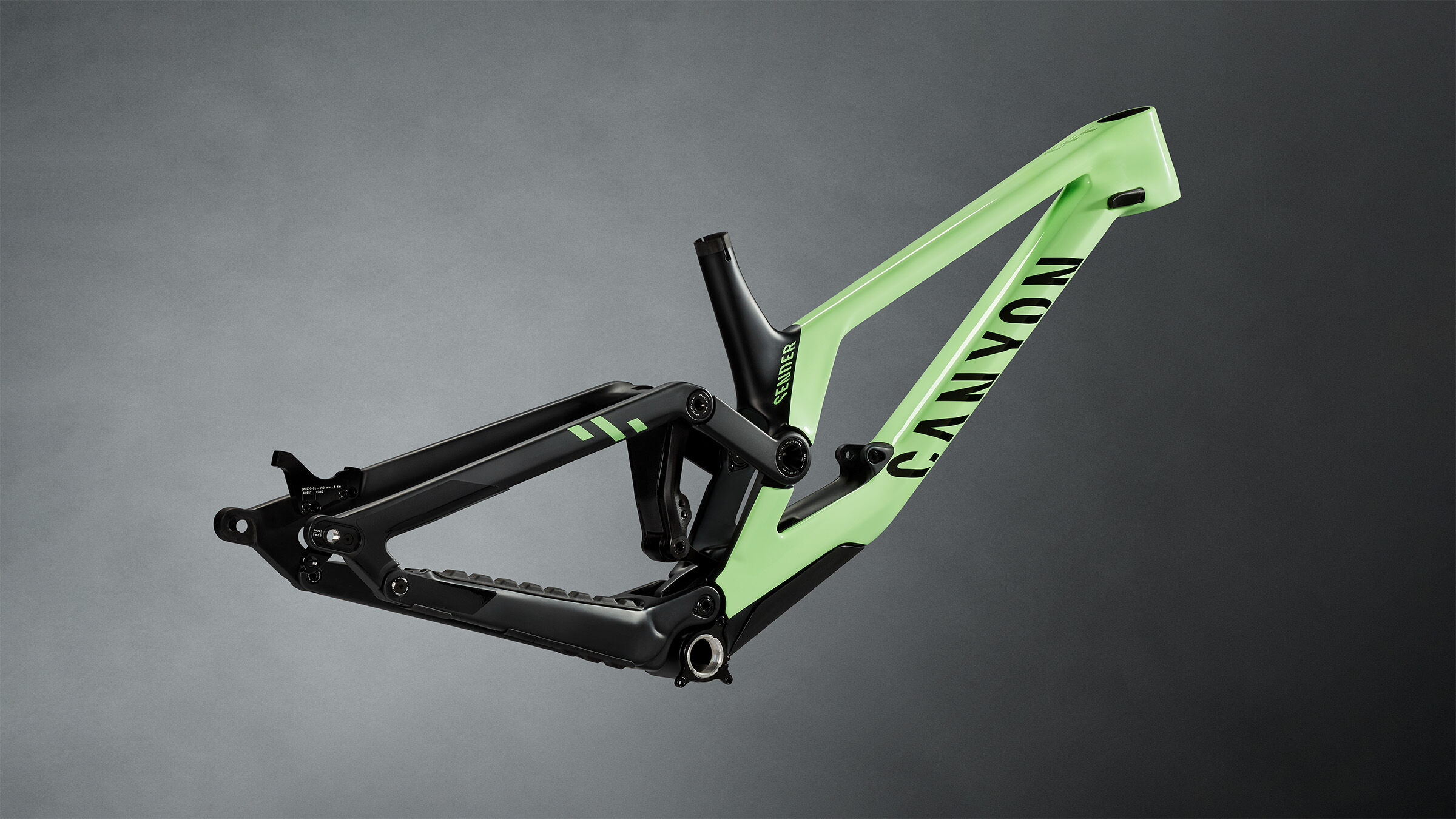 Canyon sender frame cheap