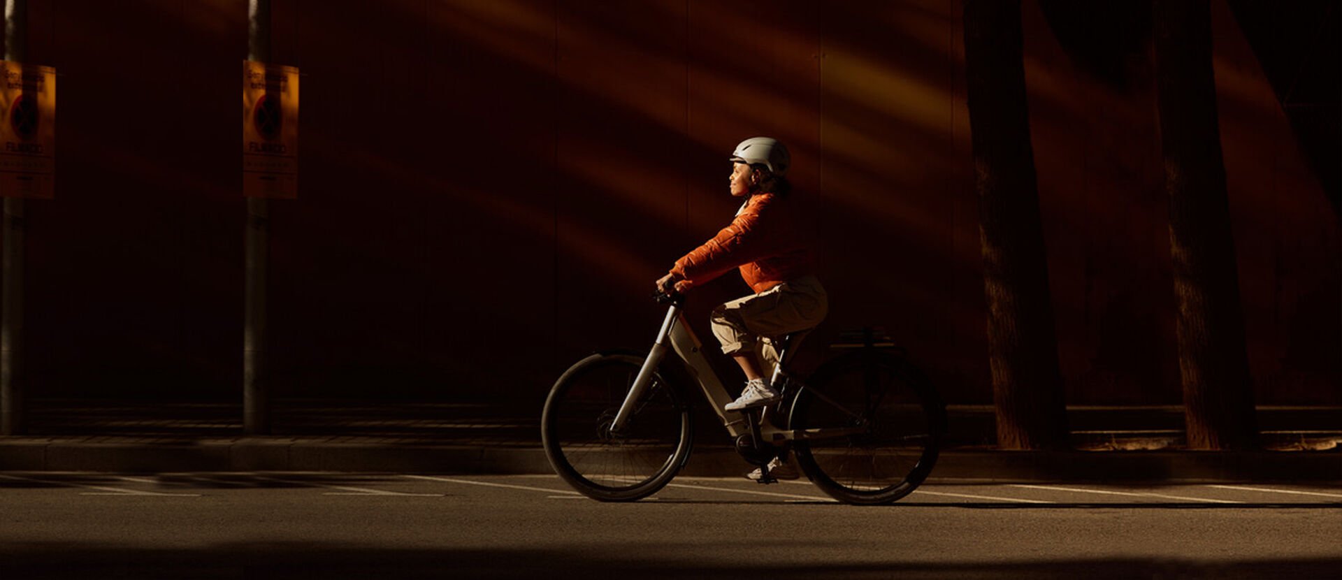 Lumière publicitaire pour vélo divers coloris