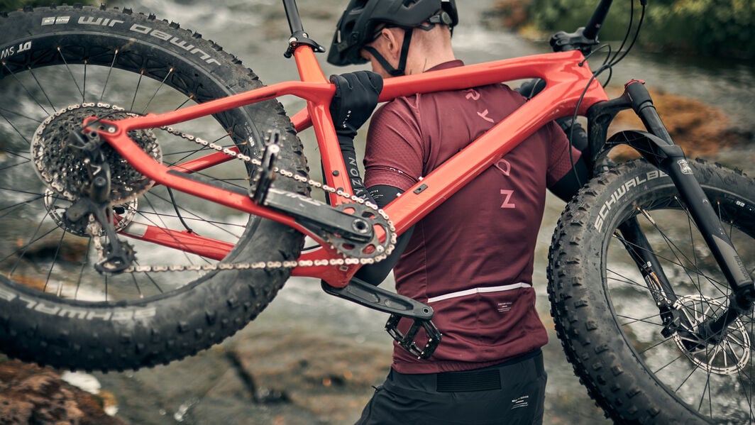 Fat bike geometry