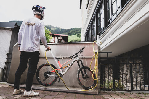 Cómo limpiar una bicicleta de montaña