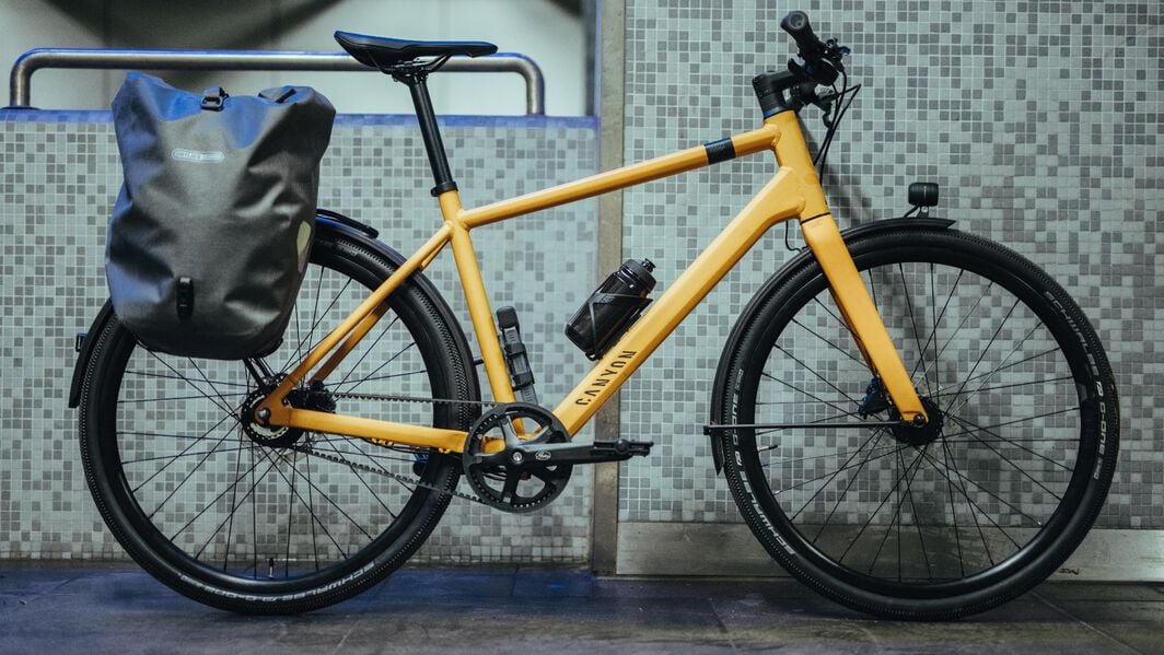 Cykel med remtræk Cykel med remtræk