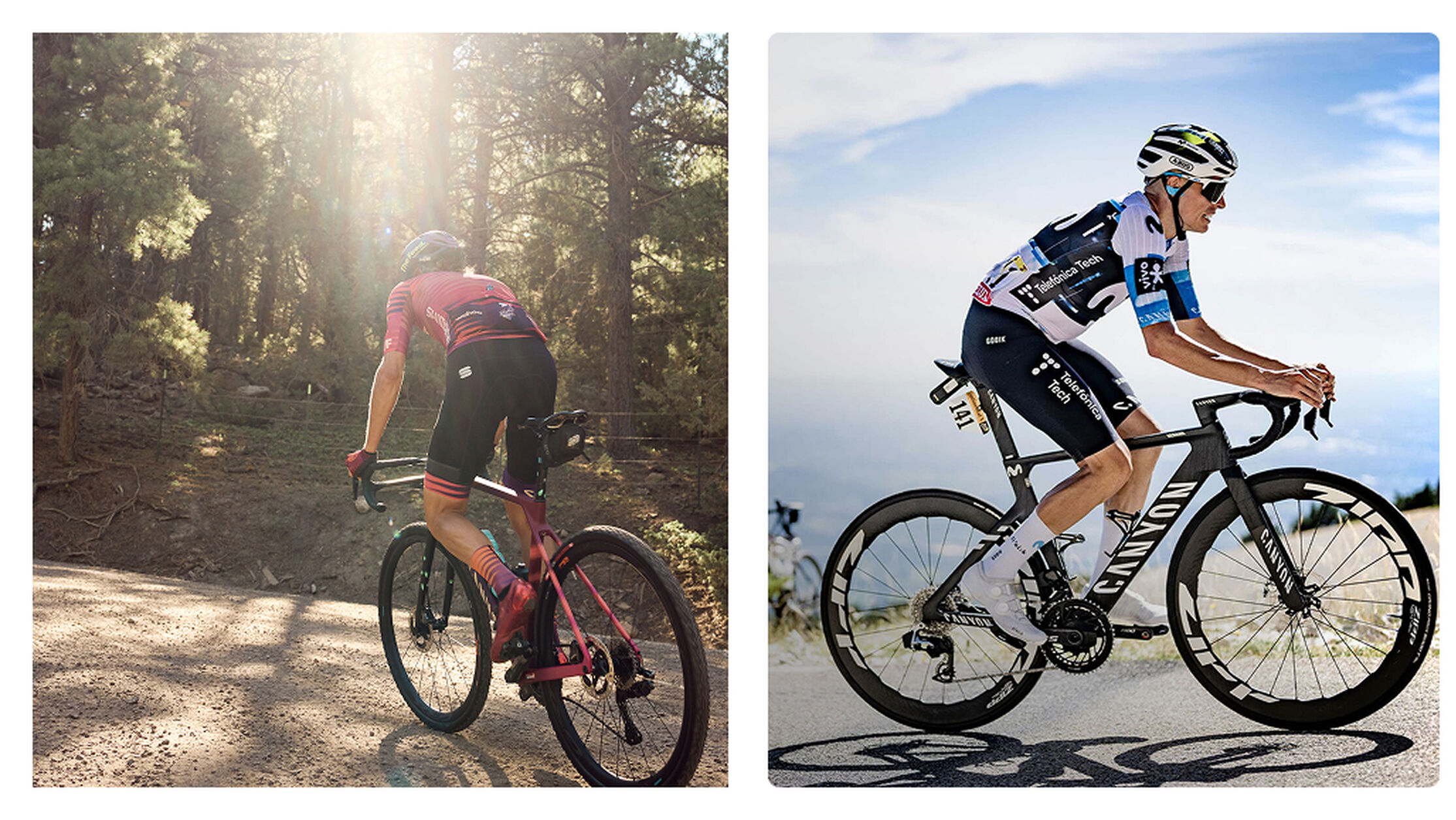 Was ist ein Gravelbike? Canyon Grail vs Canyon Aeroad