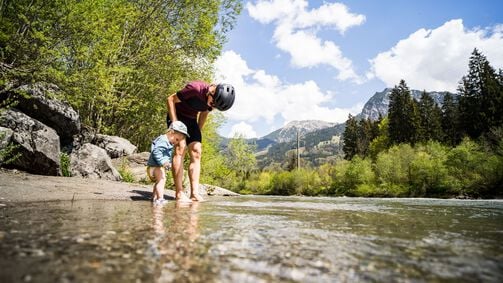 Bikepacking con un bebé 