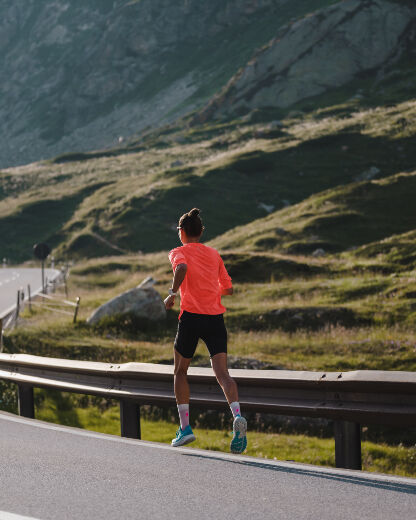 Laura Philipp surprises herself during the run leg in Finland