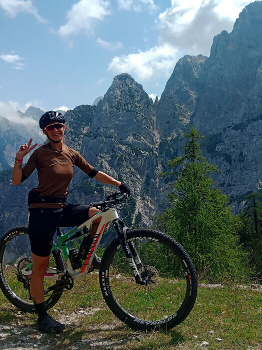 Natalia González, 40 años, vive en la sierra de Madrid 