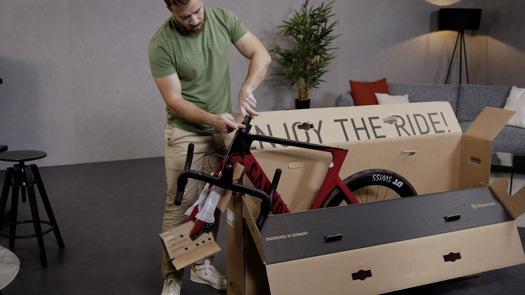 Unboxing and assembling