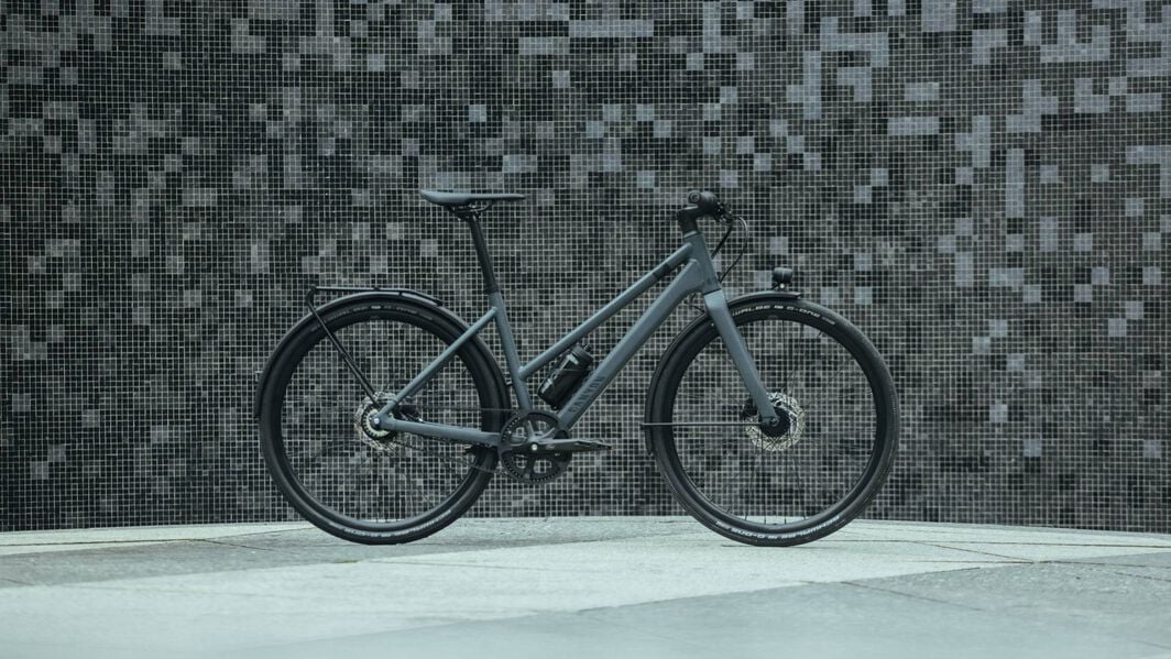 Cykel med remtræk Cykel med remtræk