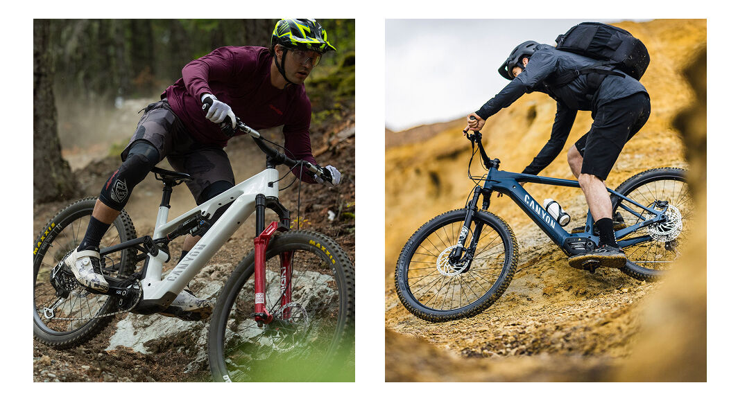 Hardtail vs full suspension: Choosing your perfect e-bike
