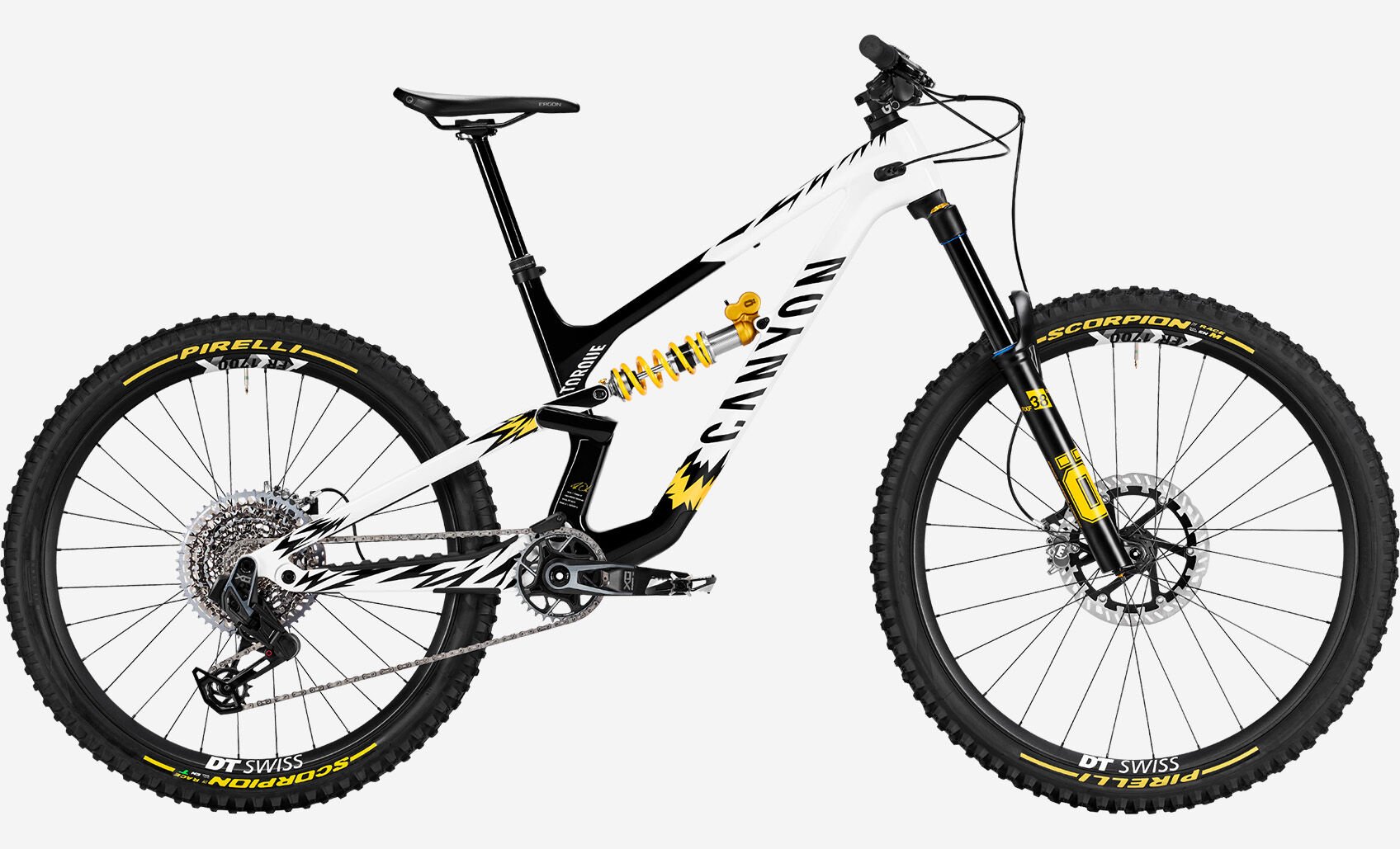 Bicicleta de enduro con doble suspension Torque CANYON MX
