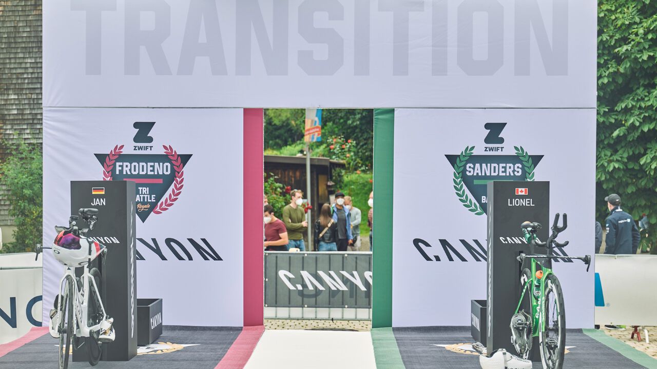 Jan Frodeno & Lionel Sanders Tri-Battle Royale 2021 Jan Frodeno & Lionel Sanders Tri-Battle Royale 2021