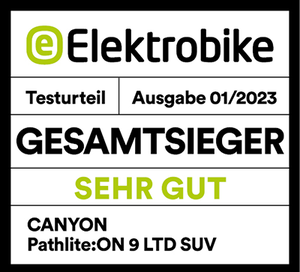 Elektrobike Gesamtsieger - Sehr Gut