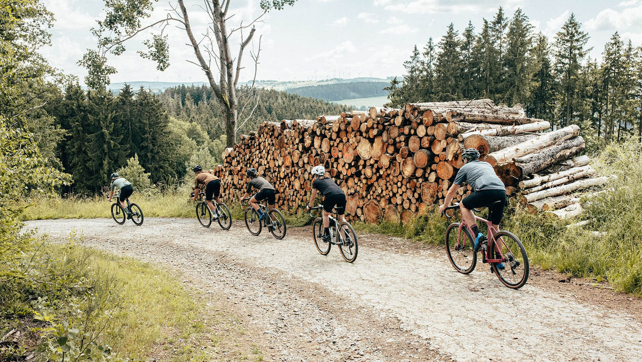 Gravel Strecken durch NRW 