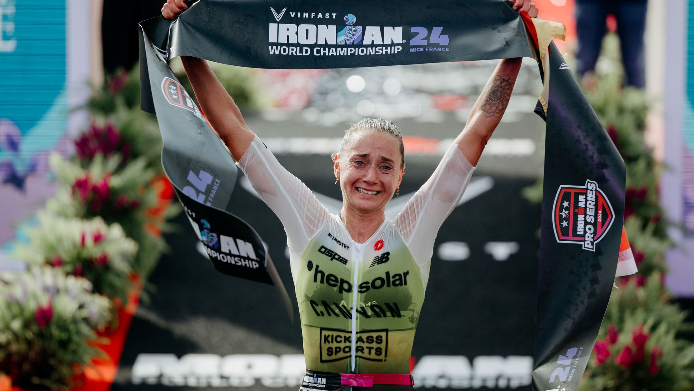 Canyon athlete Laura Philipp won her first ever world championships in Nice in 2024. 