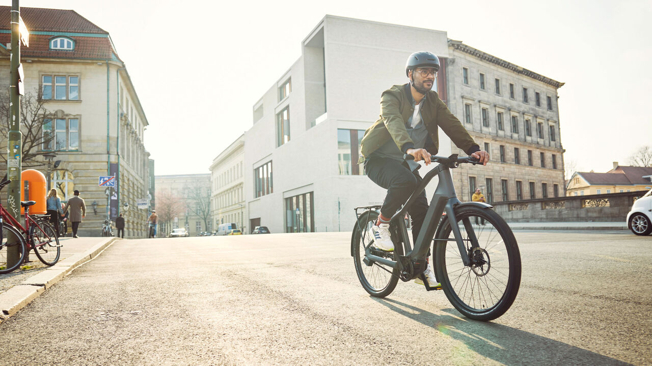 E-bike da città Canyon