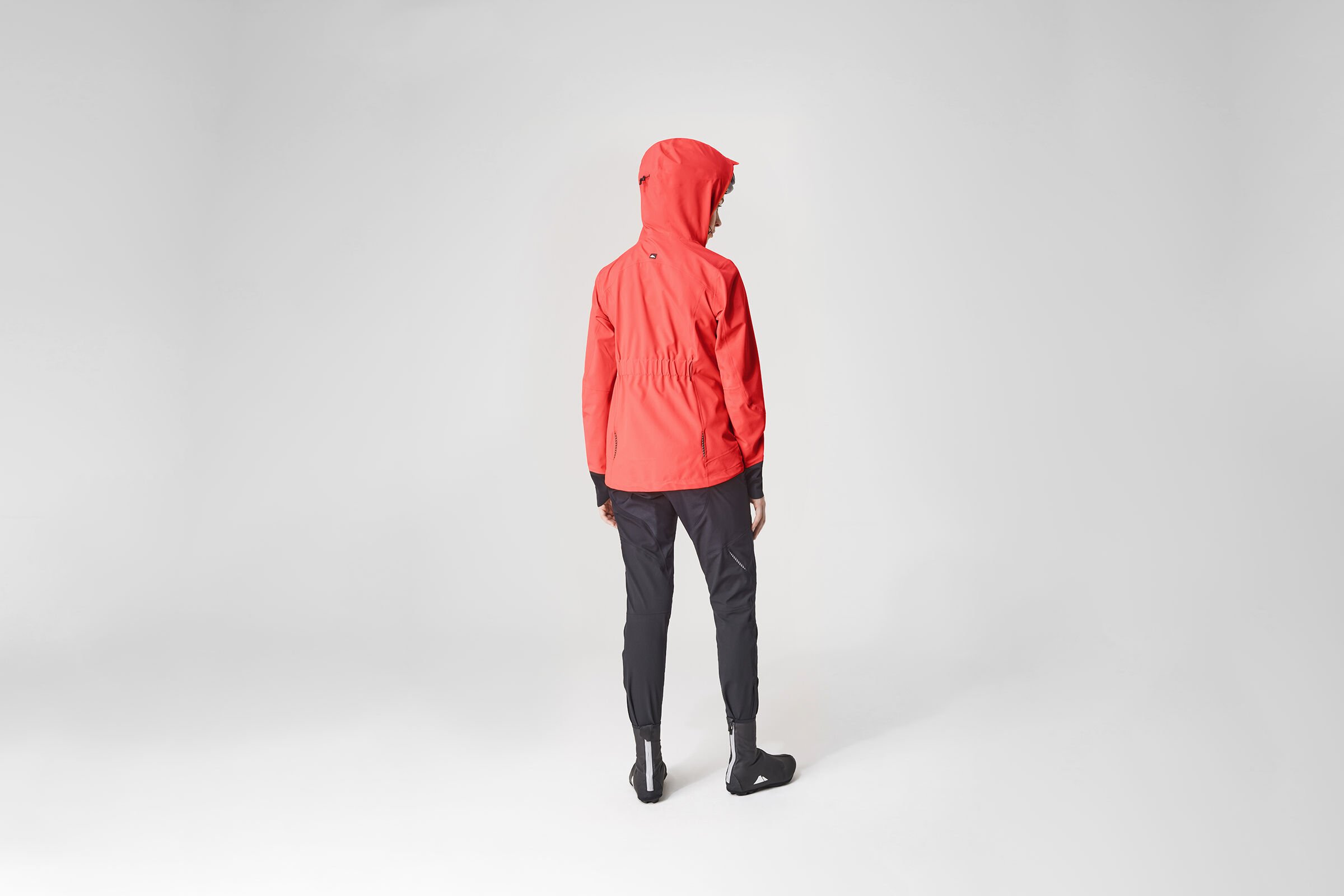 Canyon Women's Cycling Rain Jacket with Hoodie