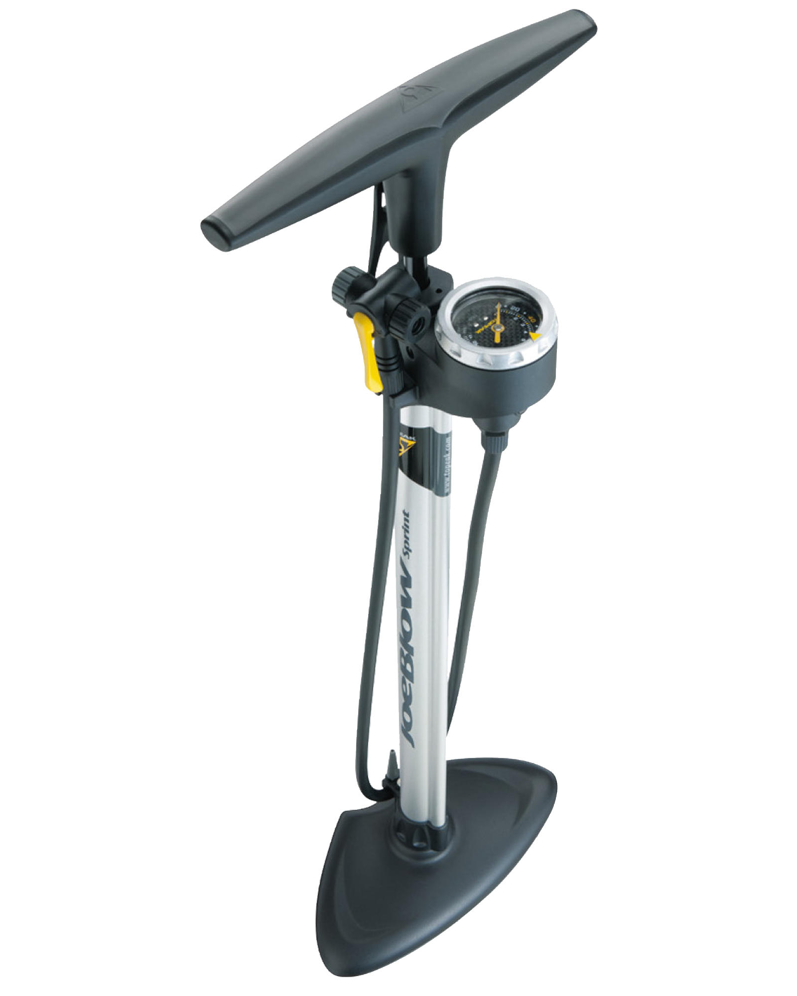 Topeak JoeBlow Sport III Floor Pump, Yellow Floor Pump 883466016224