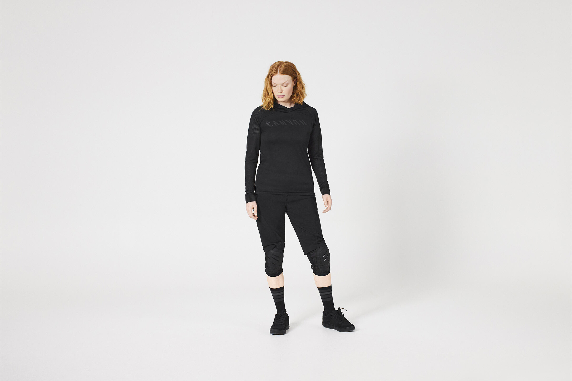 Canyon Women's Hooded MTB Jersey