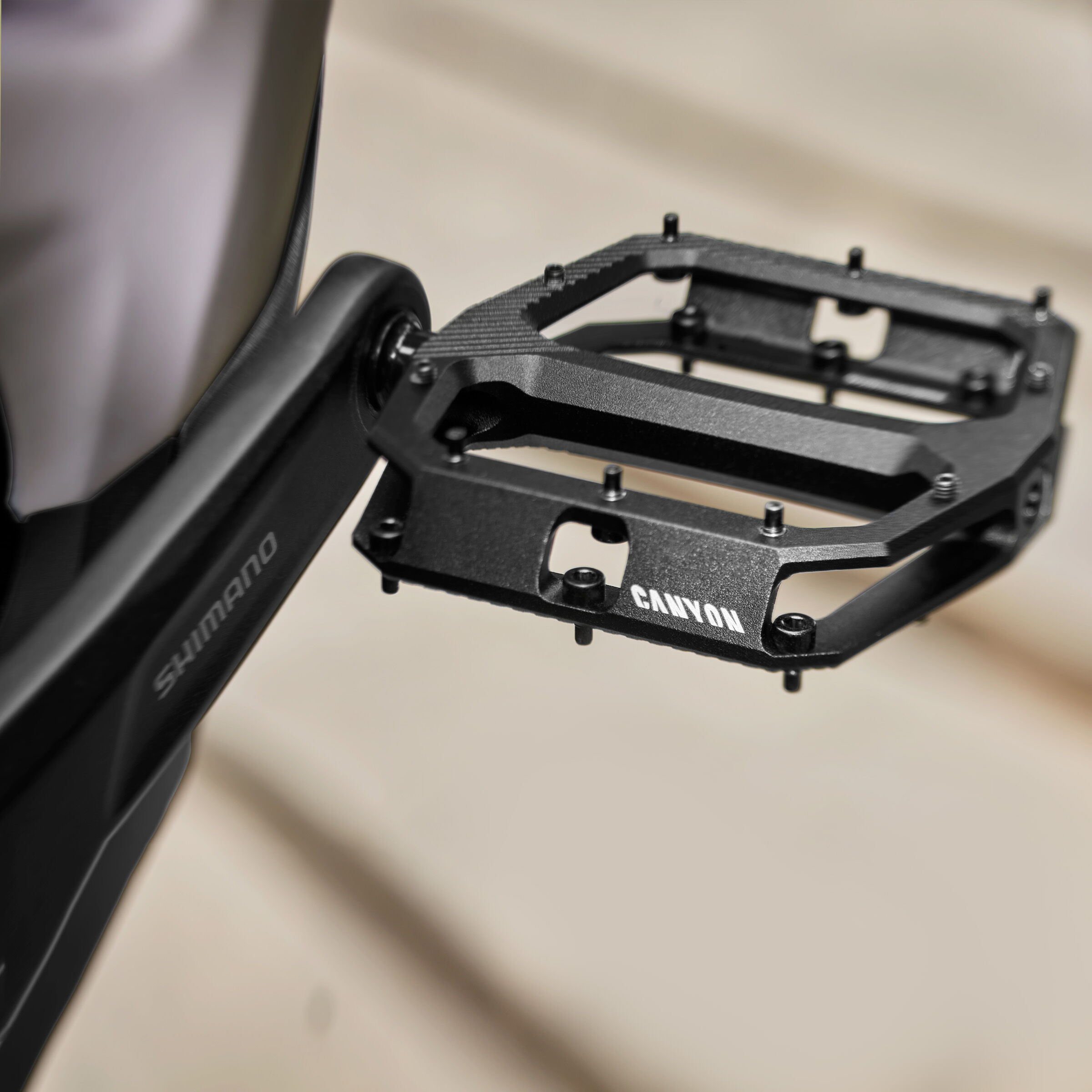Canyon shop flat pedals