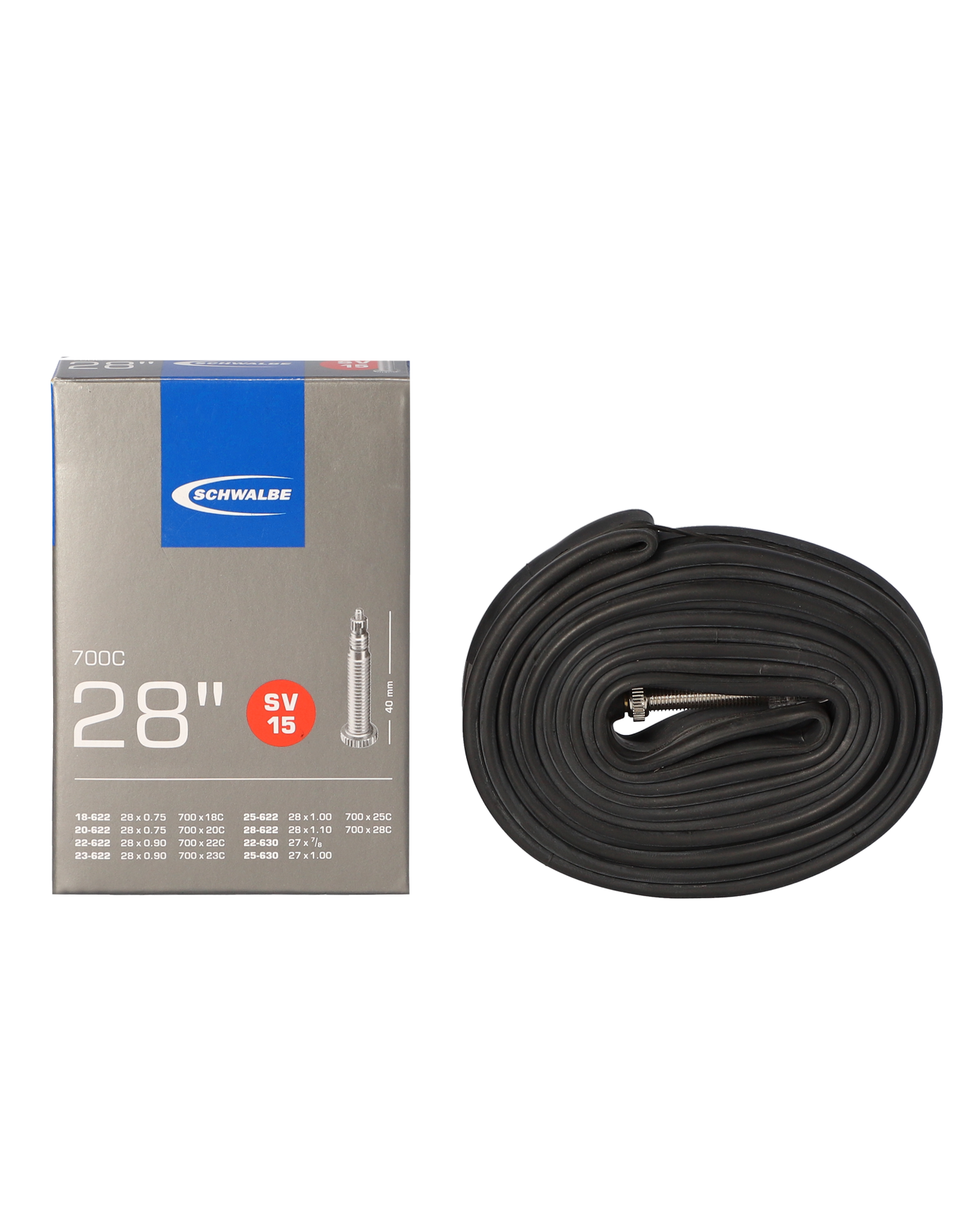 Schwalbe 28” 18 – 28 mm Tube for Road