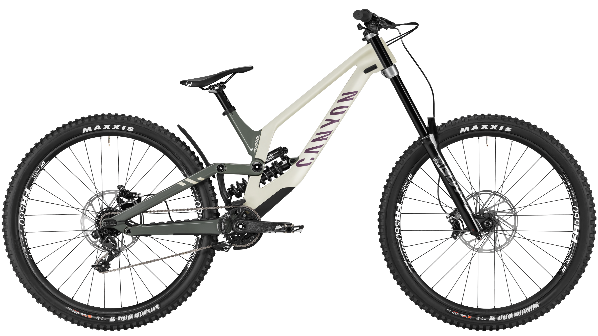 タニー・シーグレイブのダウンヒルマウンテンバイクCanyon