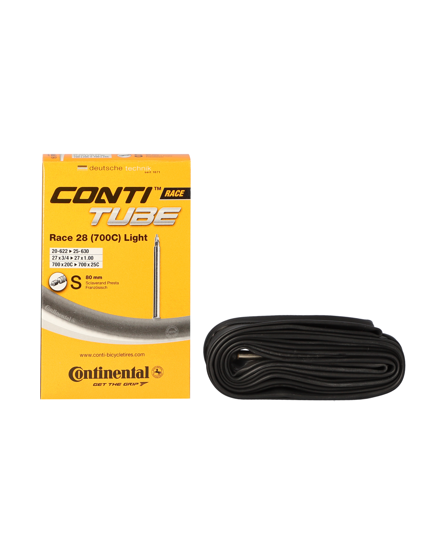 5 X Continental Race 28 700c Inner Tubes 80mm Presta Valve for Road Racing R28 for sale online 