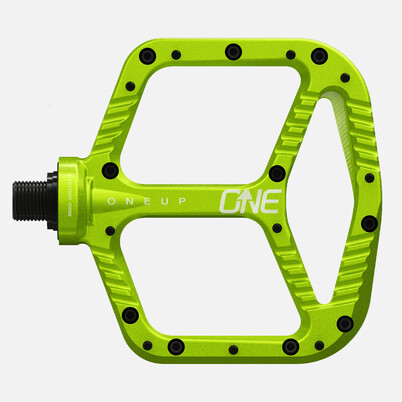 OneUp Aluminum Pedals Green