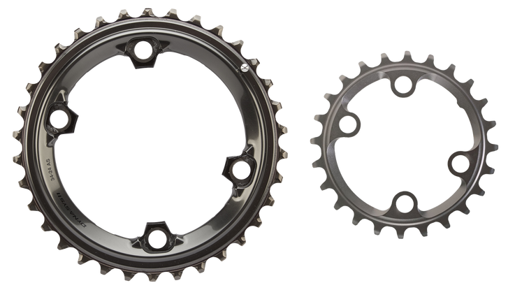Canyon Shimano XTR FC-M9000 Chainring for 2-speed Canyon Shimano XTR FC-M9000 Chainring for 2-speed