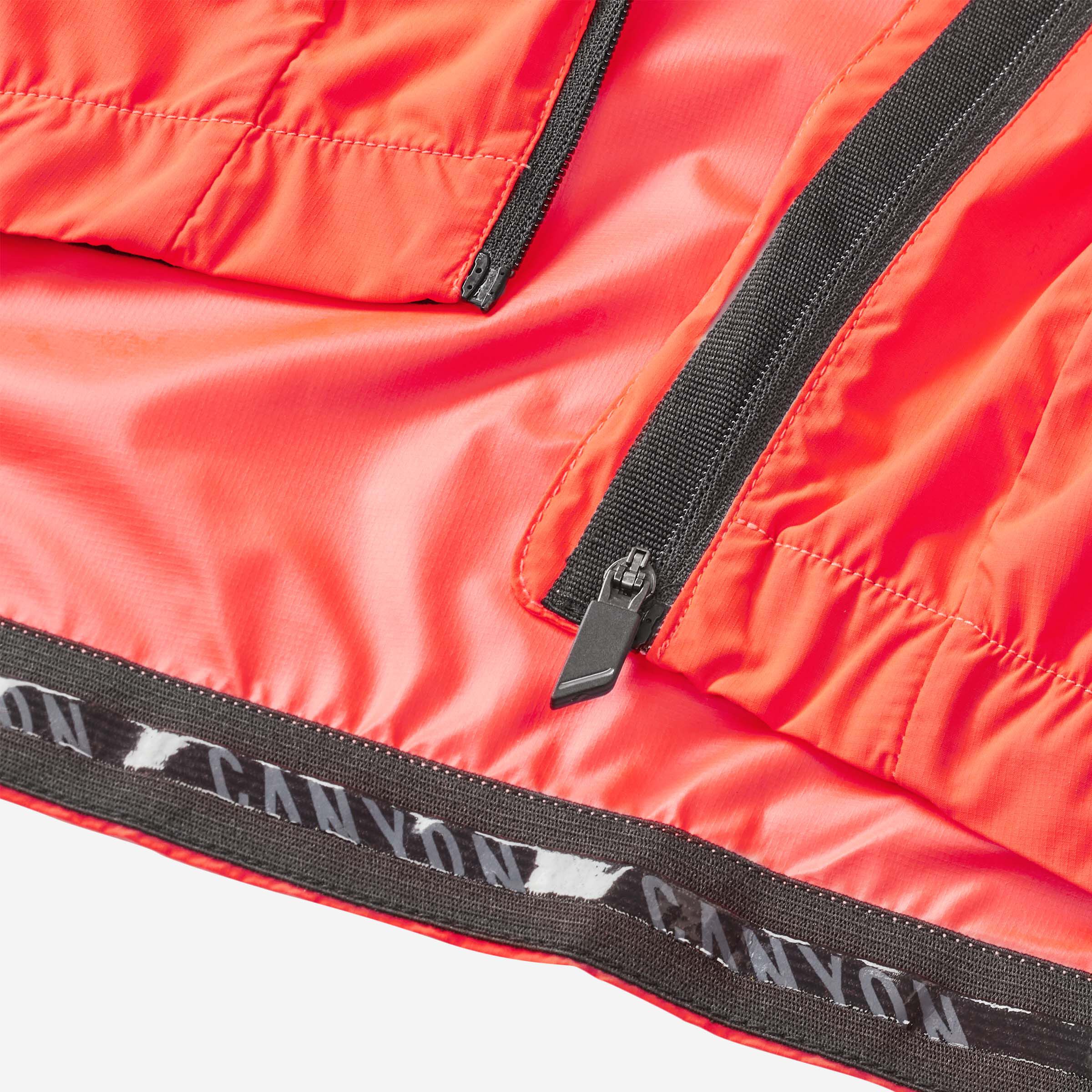 Canyon Men's Cycling Wind Jacket Race Fit