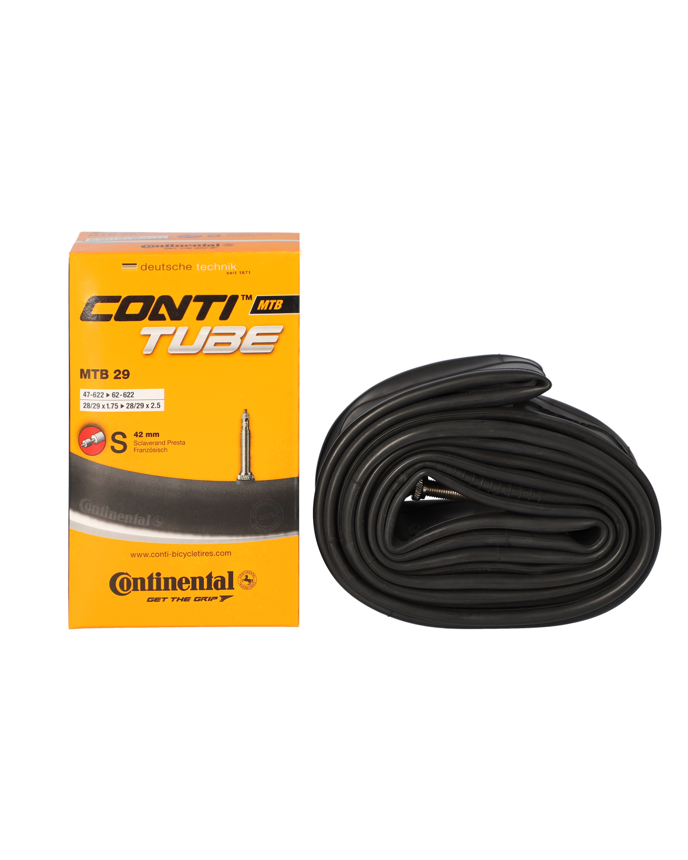 Continental MTB 28 / 29 Auto AV 40mm 47-622/62-622 Schlauch - FAHRRÄDER  Continental - Mehr Auswahl! Bessere Preise! - Fahrrad Online Shop -   - fahrräder