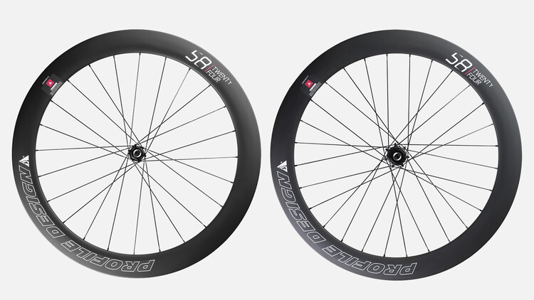 Profile 58/24 Clincher 28 Set Disc S11 Profile 58/24 Clincher 28 Set Disc S11