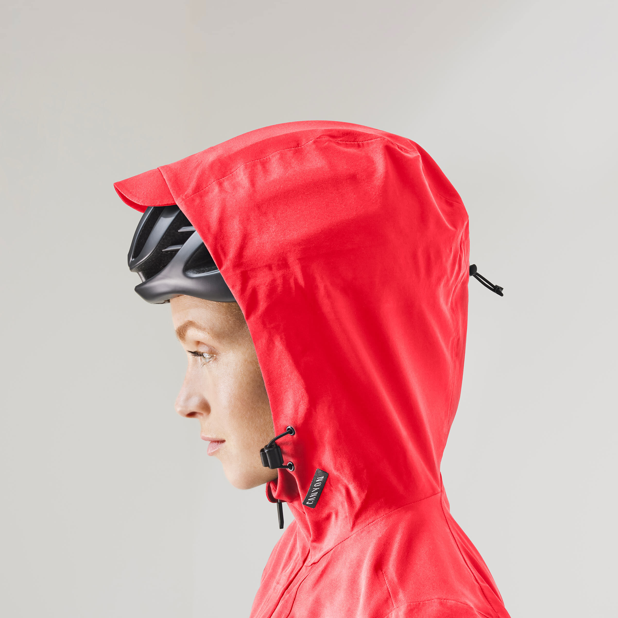 Canyon Women's Cycling Rain Jacket with Hoodie