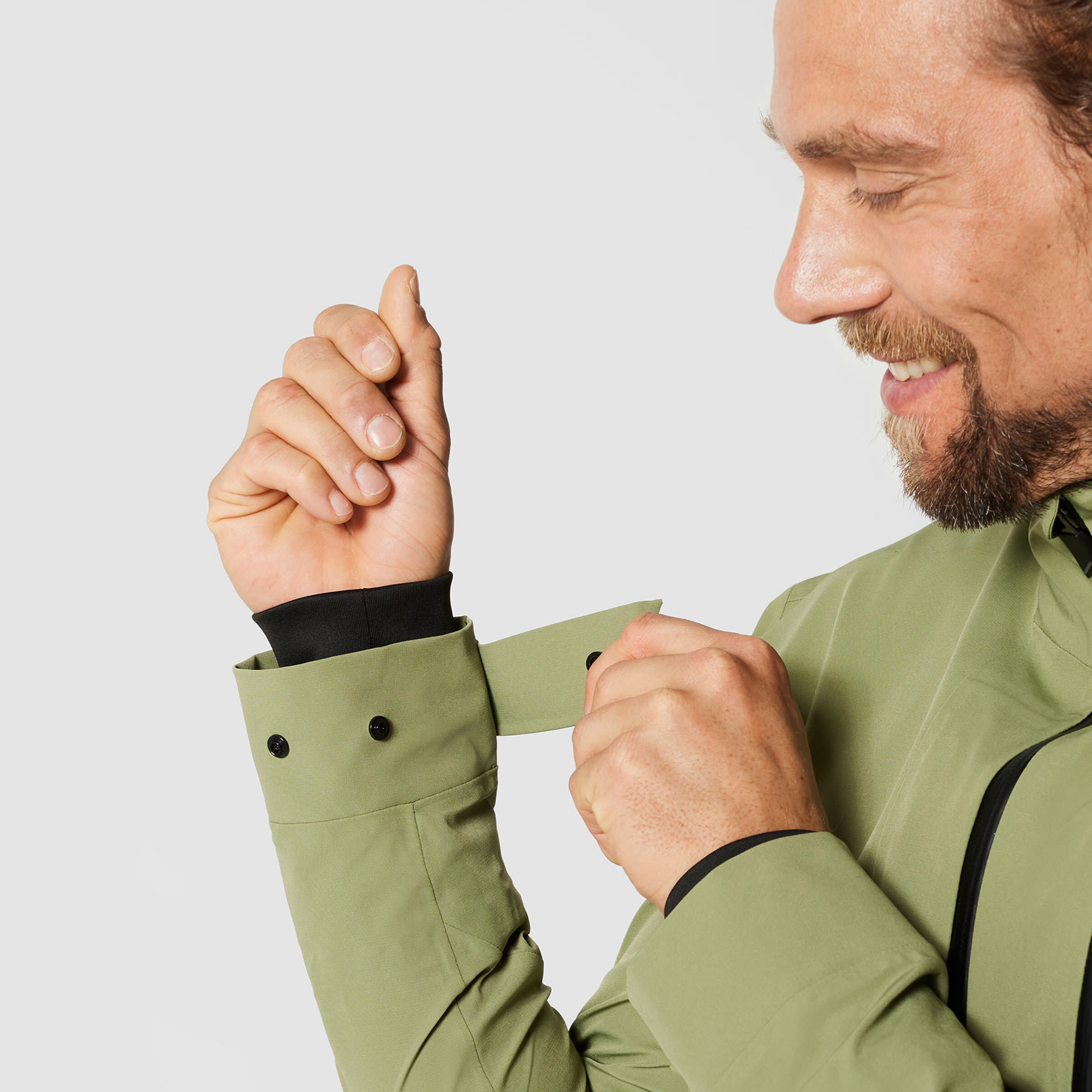 Canyon Hooded Cycling Rain Jacket