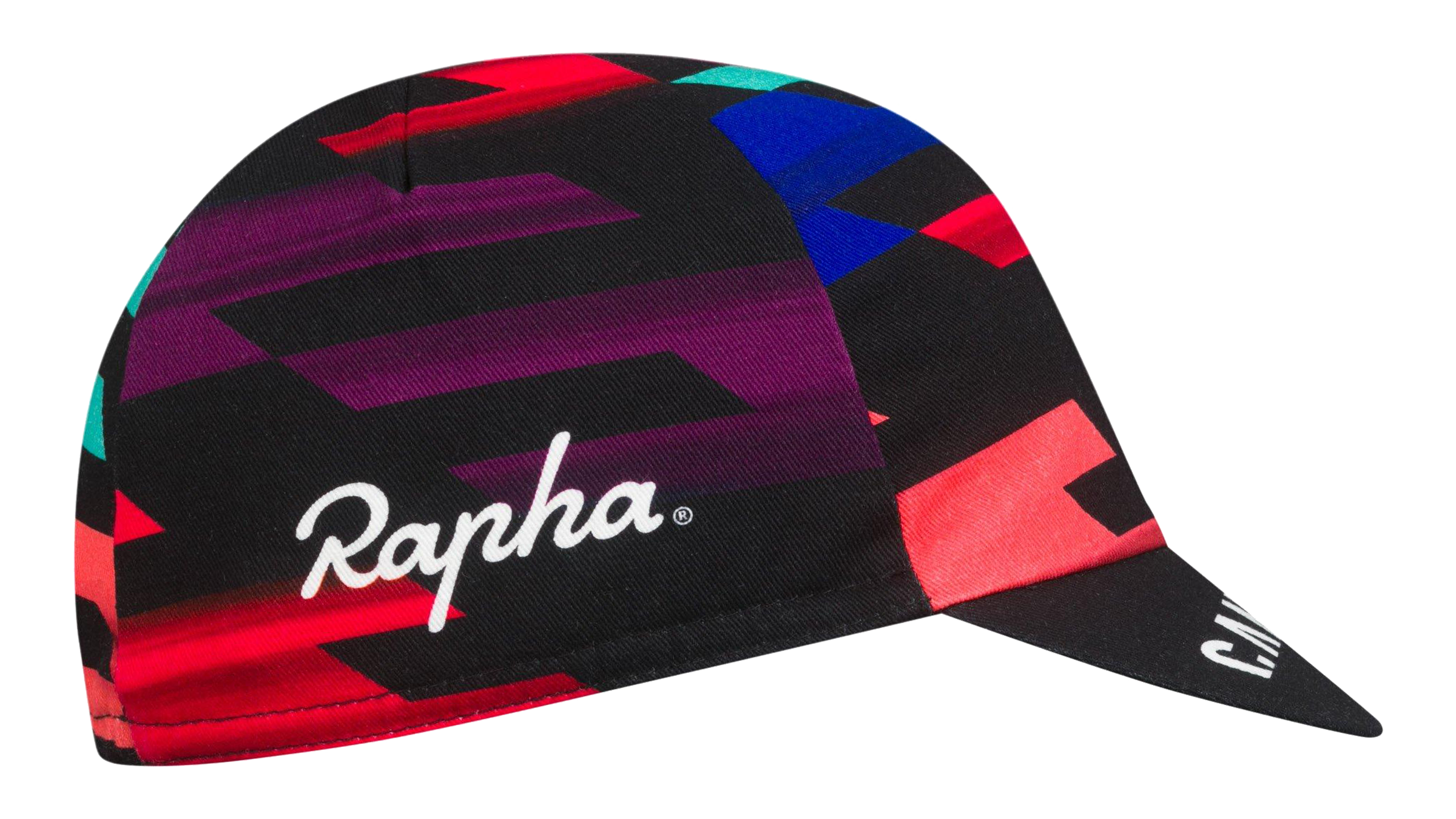RAPHA Men's Club House Sydney Black Pure Cotton Cycling Cap Hat One Size BNWT 