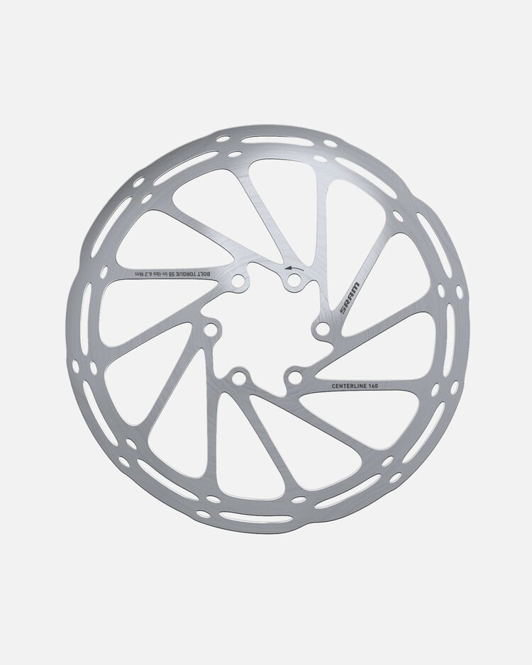 SRAM Centerline Rounded 6-hole Brake Rotor SRAM Centerline Rounded 6-hole Brake Rotor