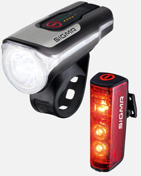 SIGMA Aura 80 Frontscheinwerfer & Blaze Rücklicht Set