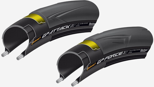 Continental Attack/Force III 28" Road Tyre Set